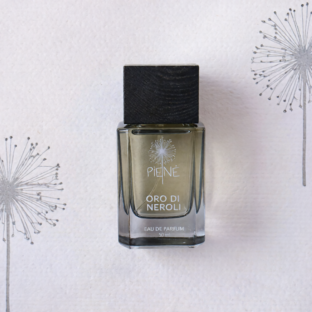 Oro di Neroli perfume bottle – bright neroli and citrus fragrance, elegant floral unisex perfume
