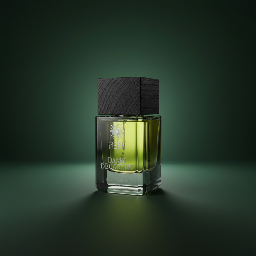 Sandalwood and amber base notes in Damn Decadent – long lasting woody perfume